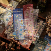 Little Prince Star Dream PVC Gold Foil Stamping Stickers,Stickers